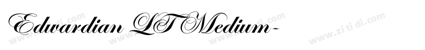 Edwardian LT Medium字体转换